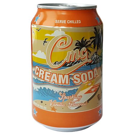 CMC Cream Soda Softdrink, 330ml