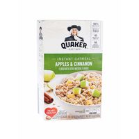 Quaker instant Oatmeal, Apple & Cinnamon