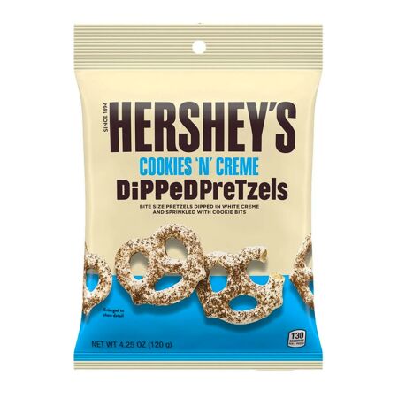 Hersheys Cookies N Creme Dipped Pretzels