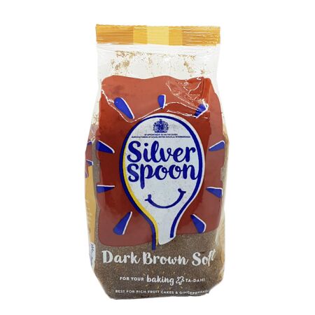 Silver Spoon Dark Brown Soft Sugar, 500g