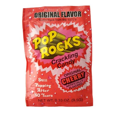 Pop Rocks Popping Candy Original Cherry - Knisternde Kirschexplosion