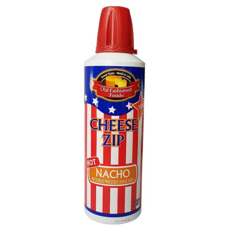 American Cheese Zip, Hot Nacho Sprühkäse (MHD 09.02.2026)