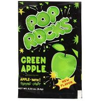 Pop Rocks Popping Candy Green Apple