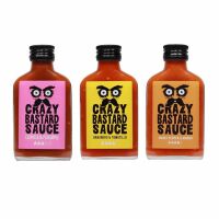 Crazy Bastard 3 Sauce Set – Habanero &...