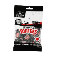 Walkers Liquorice Toffees, 150g