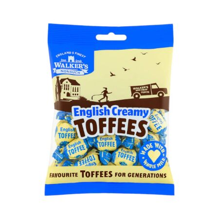 Walkers English Creamy Toffees, 150g