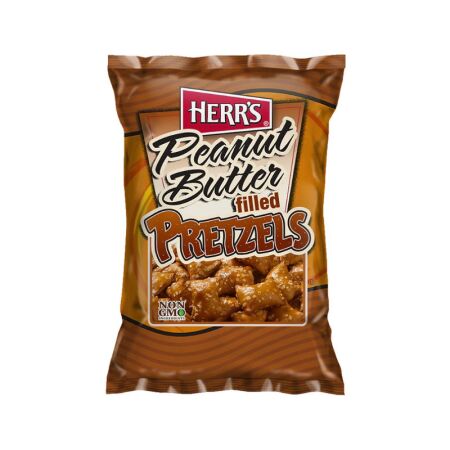 Herrs Peanut Butter filled Pretzels