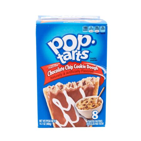 Kelloggs Pop Tarts Chocolate Chips Cookie Dough