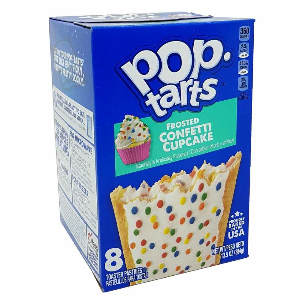 1x8 Kelloggs Pop Tarts Confetti Cupcake