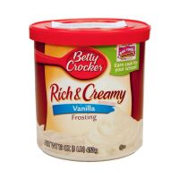 Betty Crocker Rich & Creamy Frosting Vanilla...