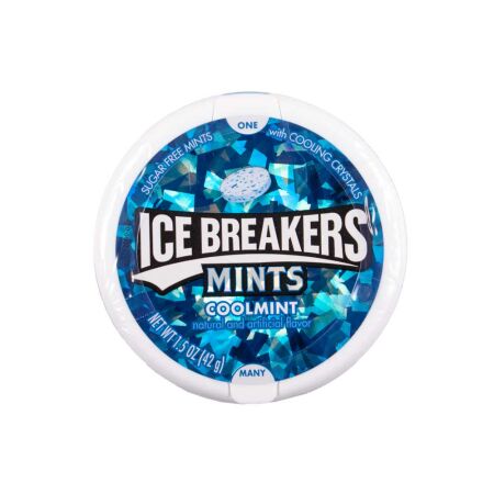 Ice Breakers Mints Cool Mint - Zuckerfreie Minzbonbons