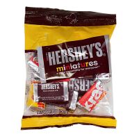 Hersheys Miniatures, Schokolade, Schokoriegel, 150g (MHD...