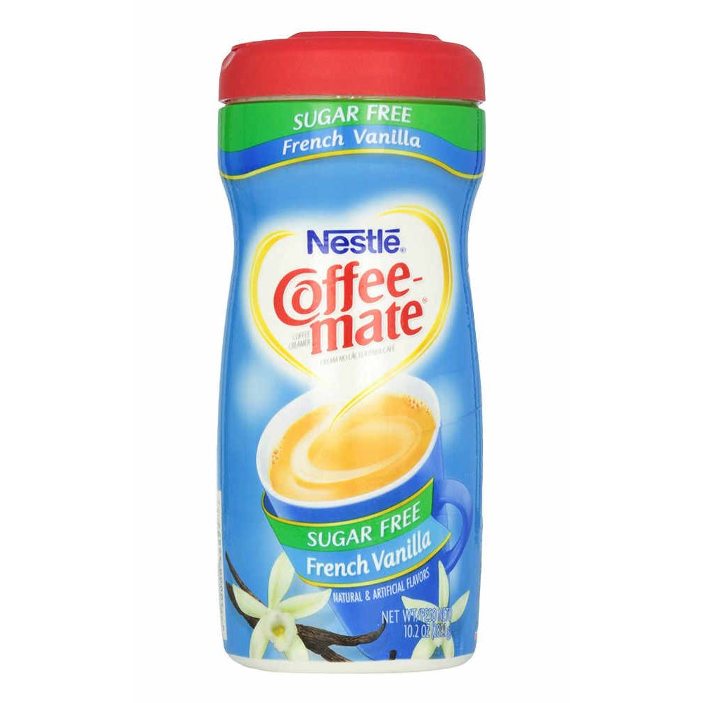 SUGAR FREE Nestlé Coffee Mate French Vanilla Kaffeeweißer 289g