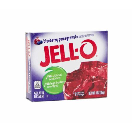 Jell-O Gelatin Dessert Blueberry Pomegranate