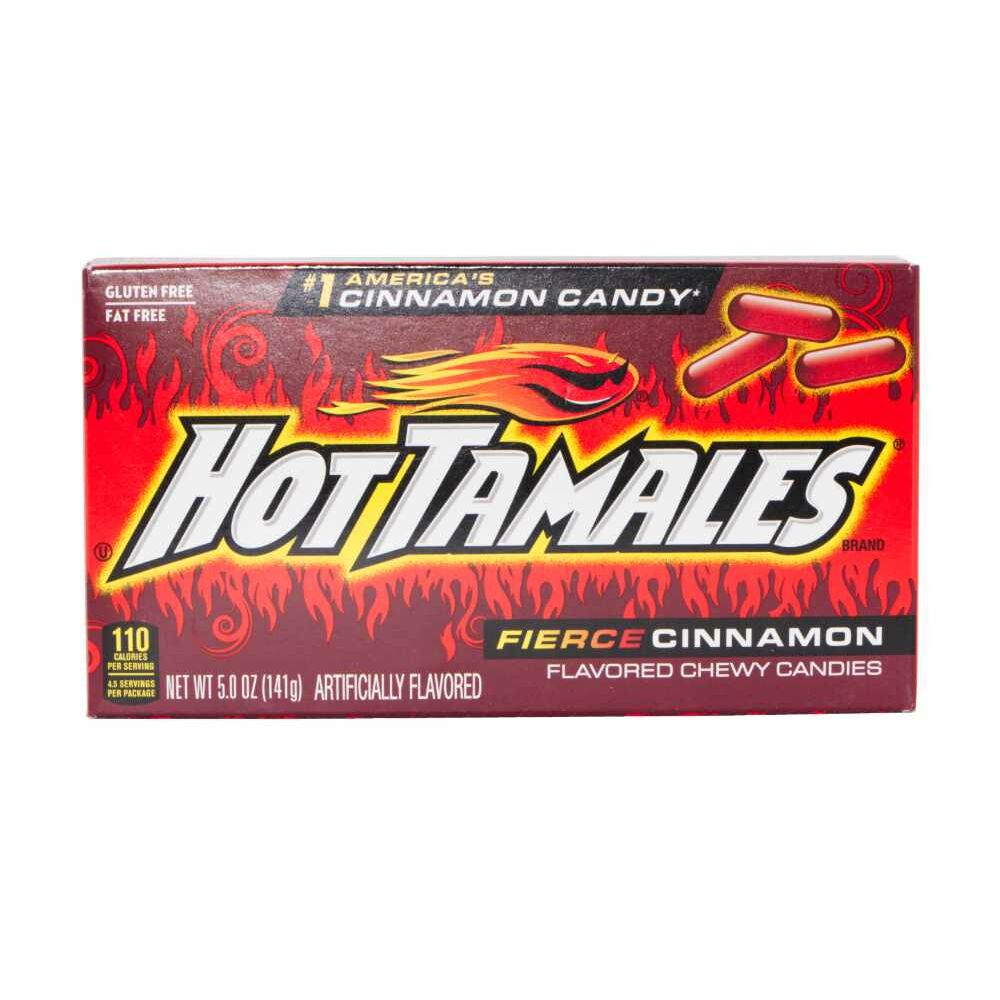 Hot Tamales Fierce Cinnamon, Zimt Kaubonbon, 141g