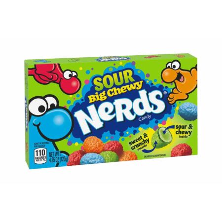 Nerds Big Chewy Sour - saure Kaubonbon, 120g